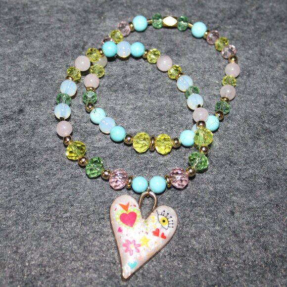 Handmade Bracelet Set - Size 7 - Picture 1 of 3